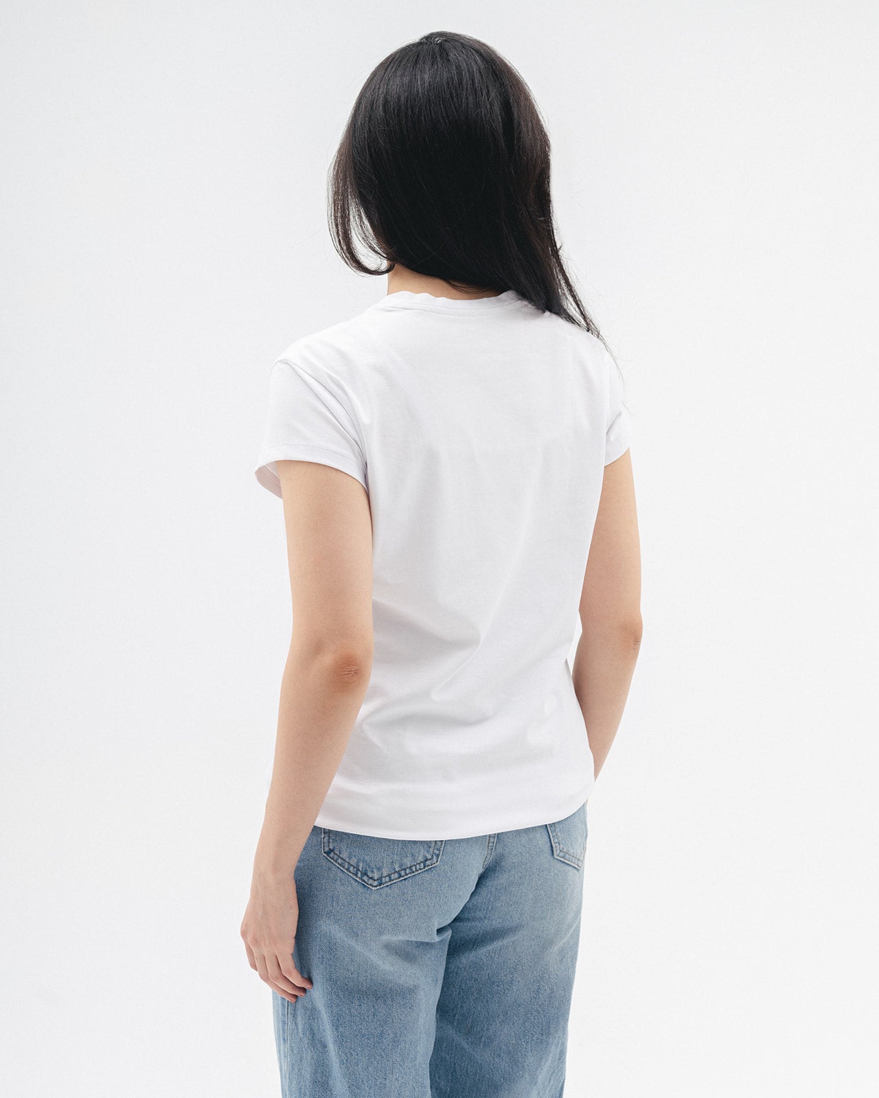 DNA Everyday Women Regular Fit Tee (White)