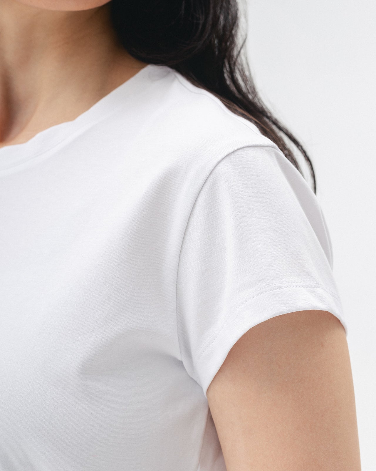 DNA Everyday Women Regular Fit Tee (White)