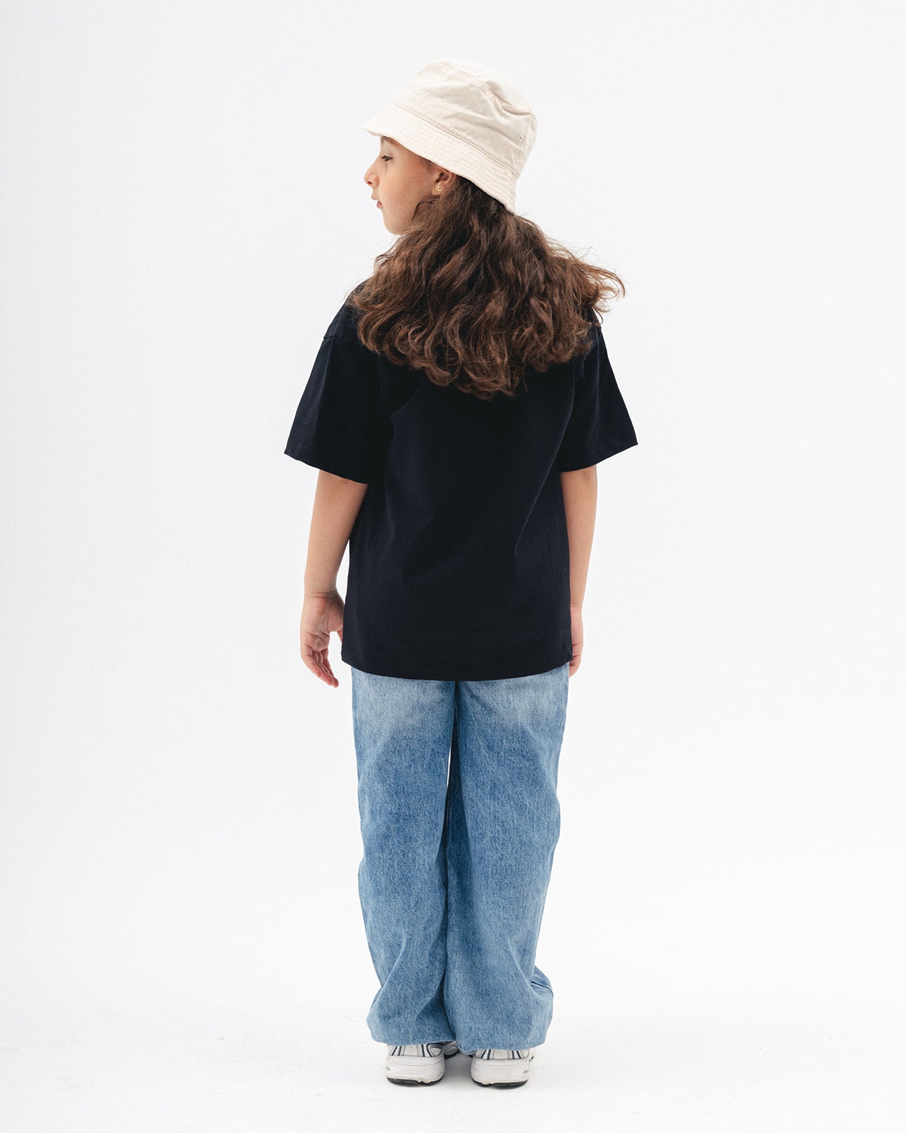 DNA Oversized Kids Unisex Tee (Black)