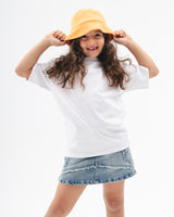 DNA Oversized Kids Unisex Tee (White)