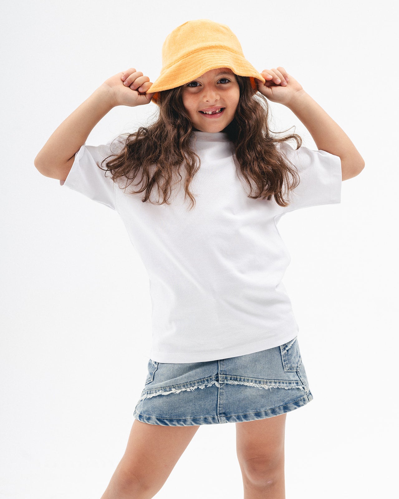 DNA Oversized Kids Unisex Tee (White)