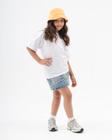 DNA Oversized Kids Unisex Tee (White)