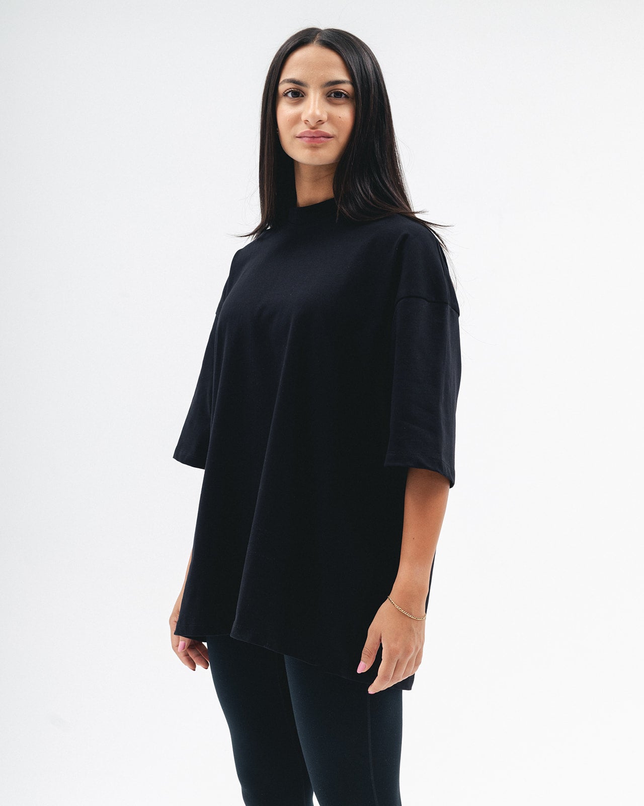 DNA Oversized Unisex Tee (Black)