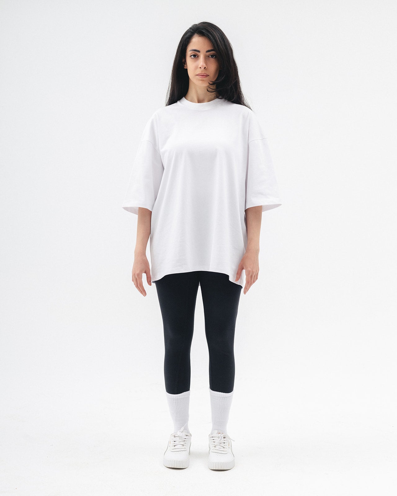 DNA Oversized Unisex Tee (White)