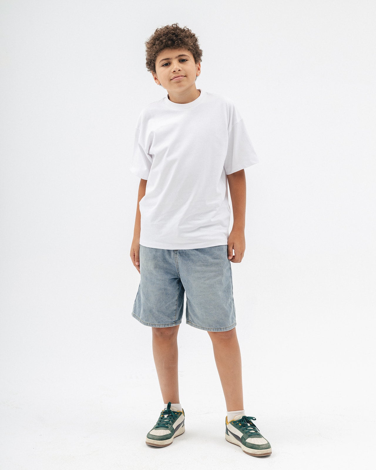 DNA Oversized Kids Unisex Tee (White)
