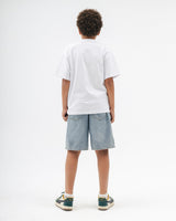 DNA Oversized Kids Unisex Tee (White)