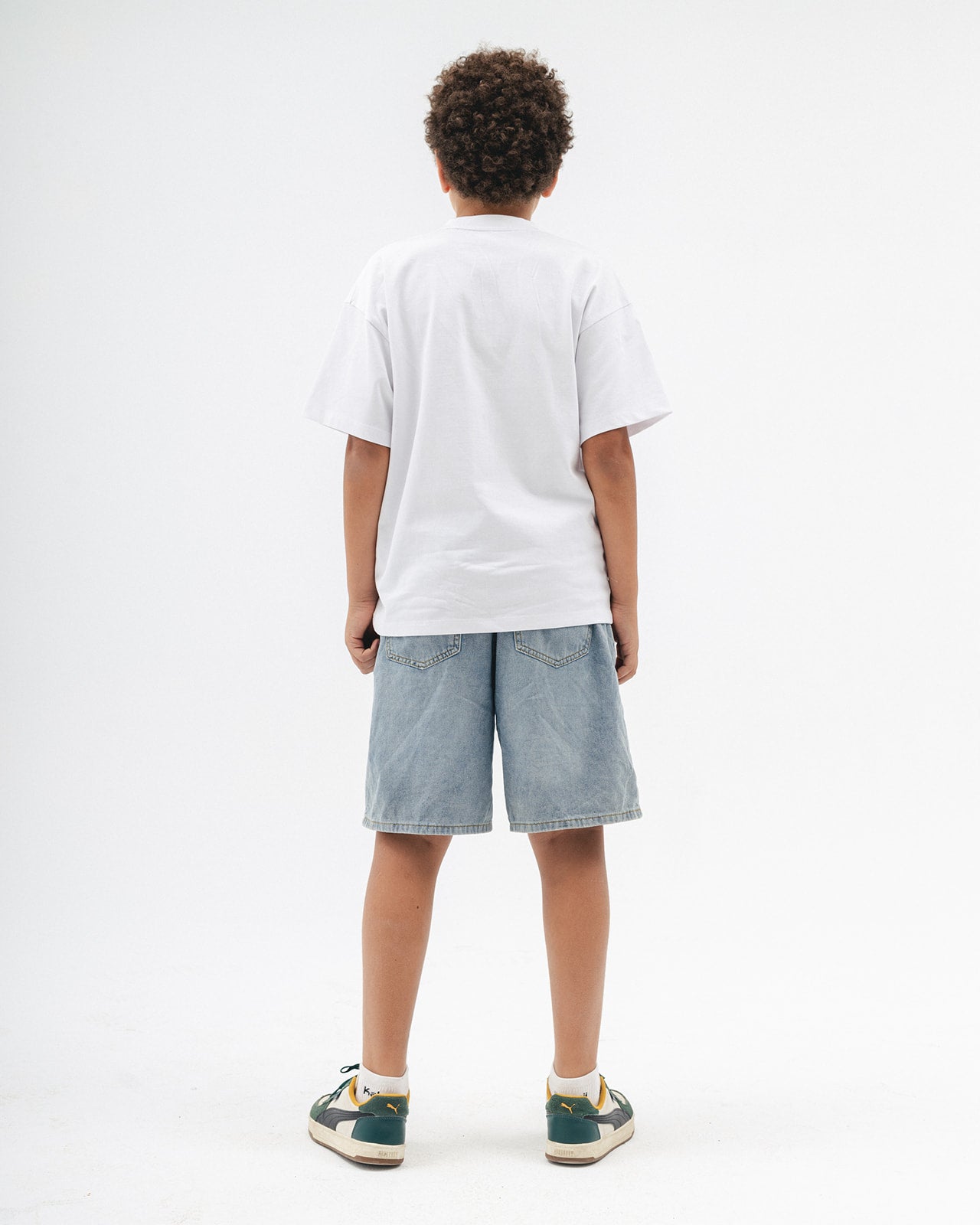DNA Oversized Kids Unisex Tee (White)