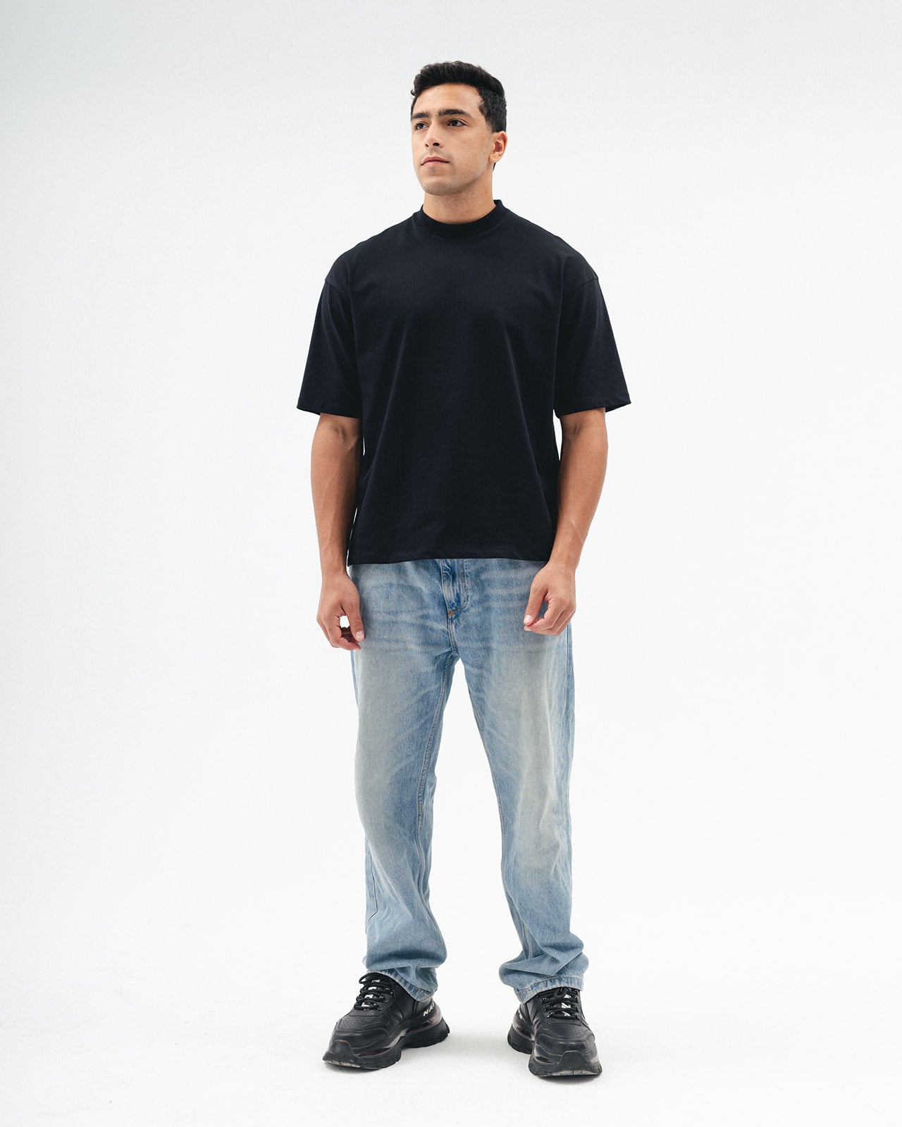 DNA Oversized Unisex Tee (Black)