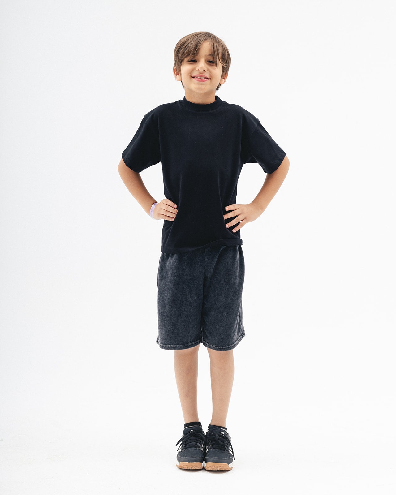 DNA Oversized Kids Unisex Tee (Black)