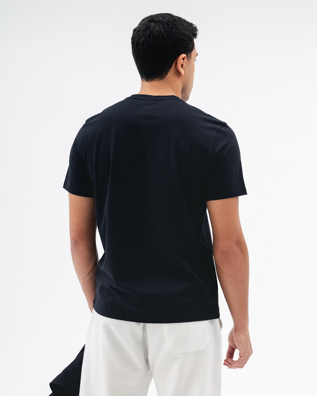DNA Everyday Men Regular Fit Tee (Black)
