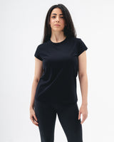 DNA Everyday Women Regular Fit Tee (Black)