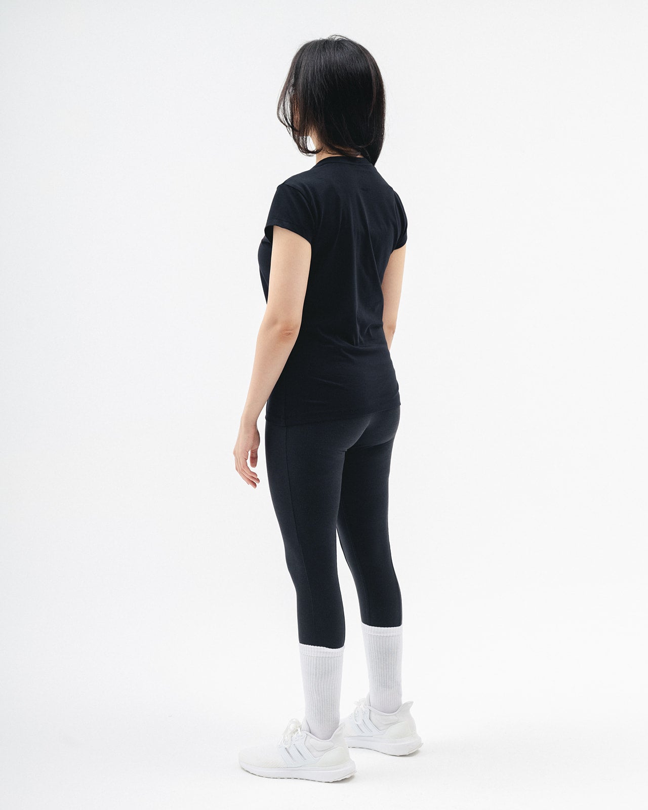 DNA Everyday Women Regular Fit Tee (Black)