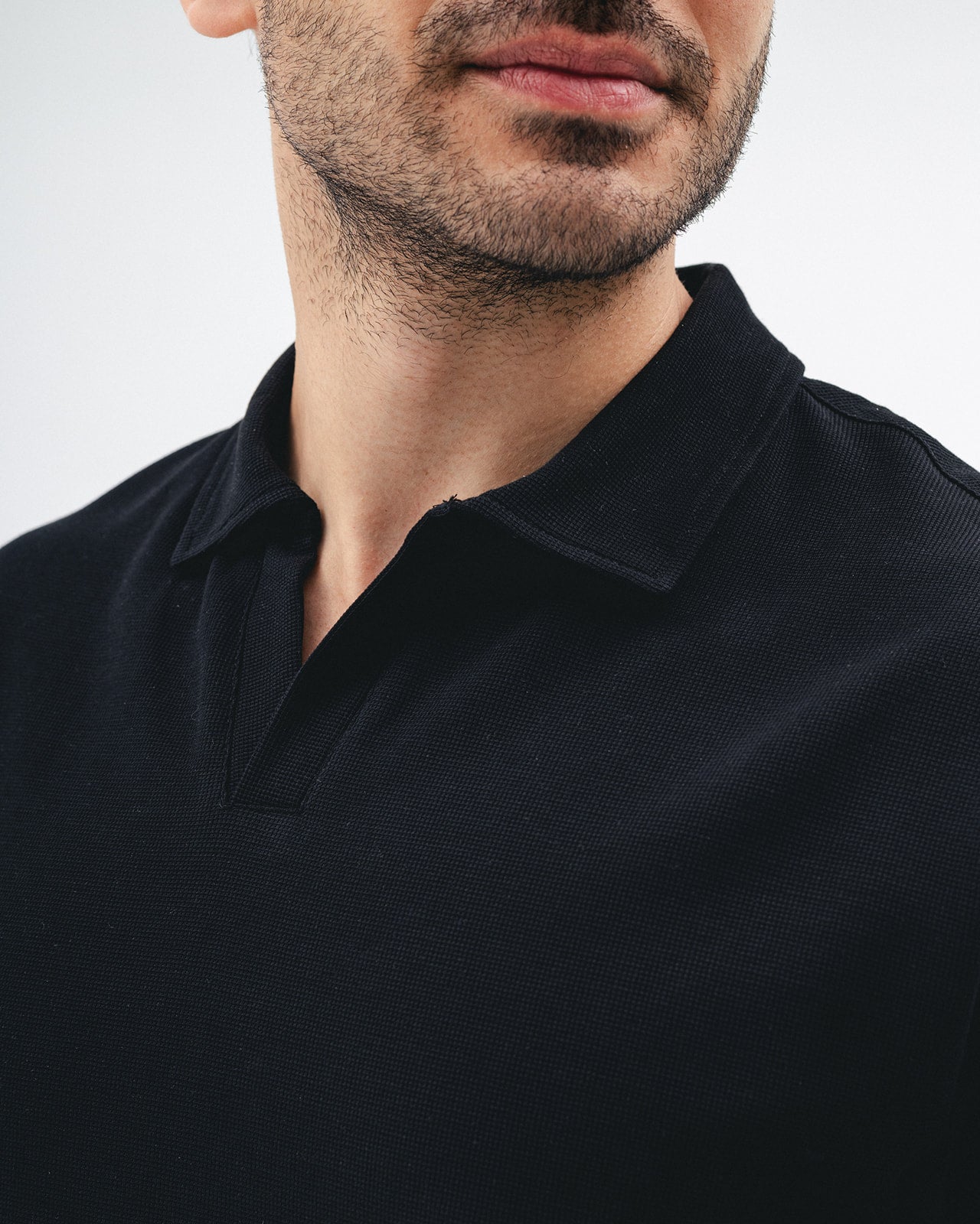 DNA Men Polo Shirt (Black)