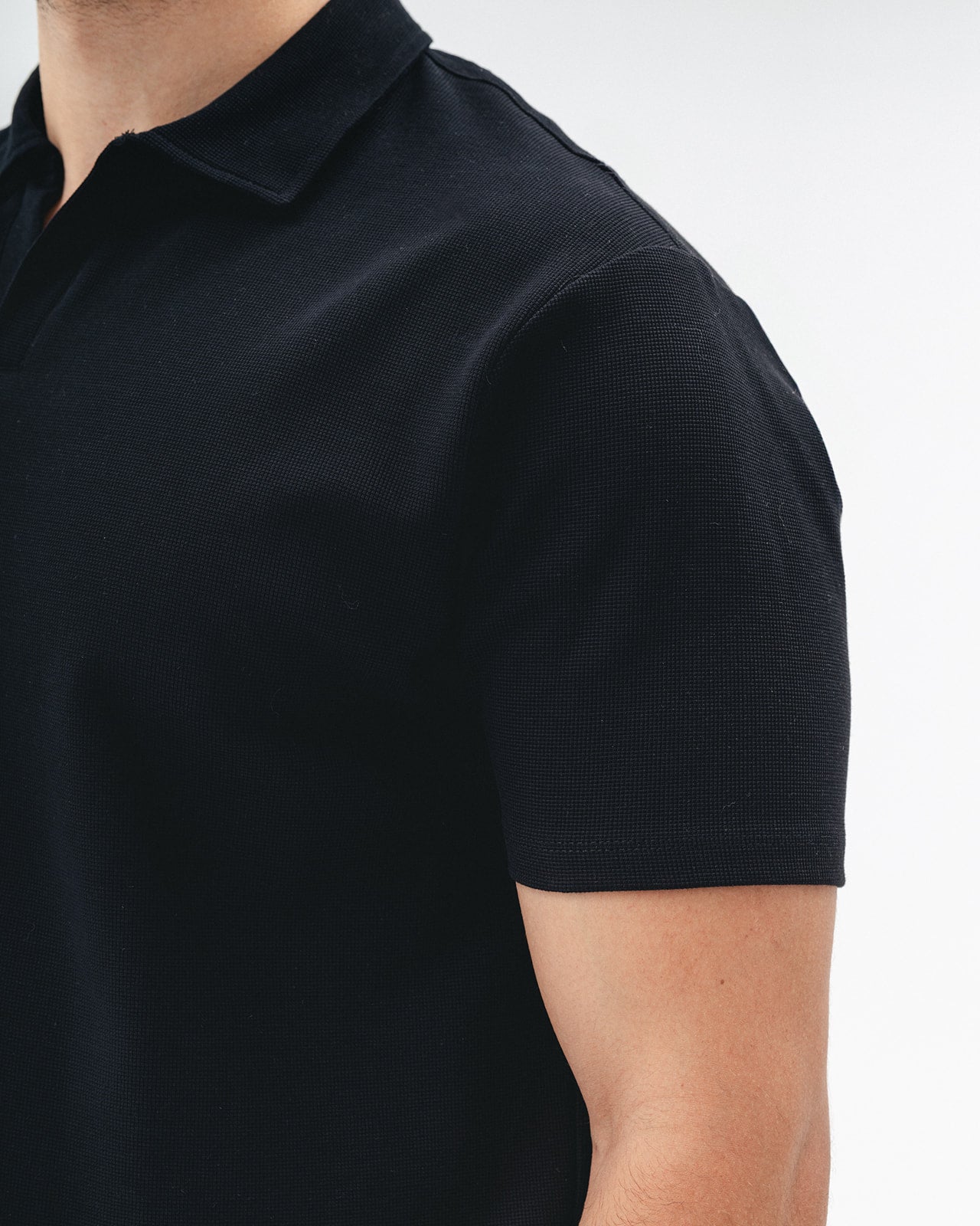 DNA Men Polo Shirt (Black)