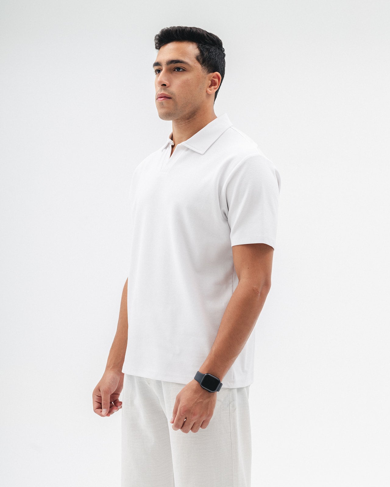 DNA Men Polo Shirt (White)