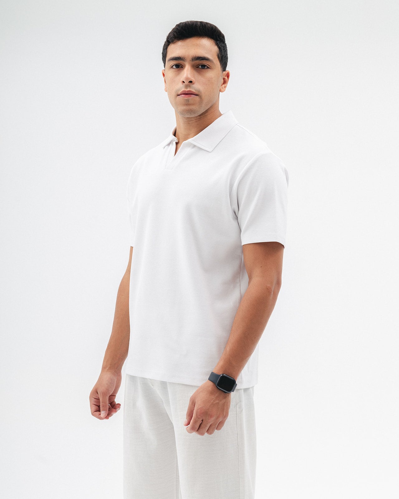 DNA Men Polo Shirt (White)