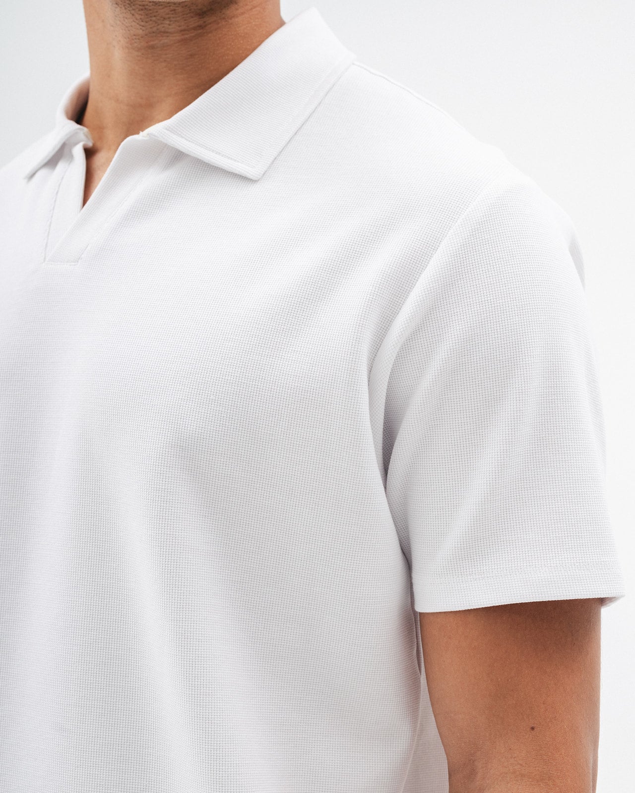 DNA Men Polo Shirt (White)