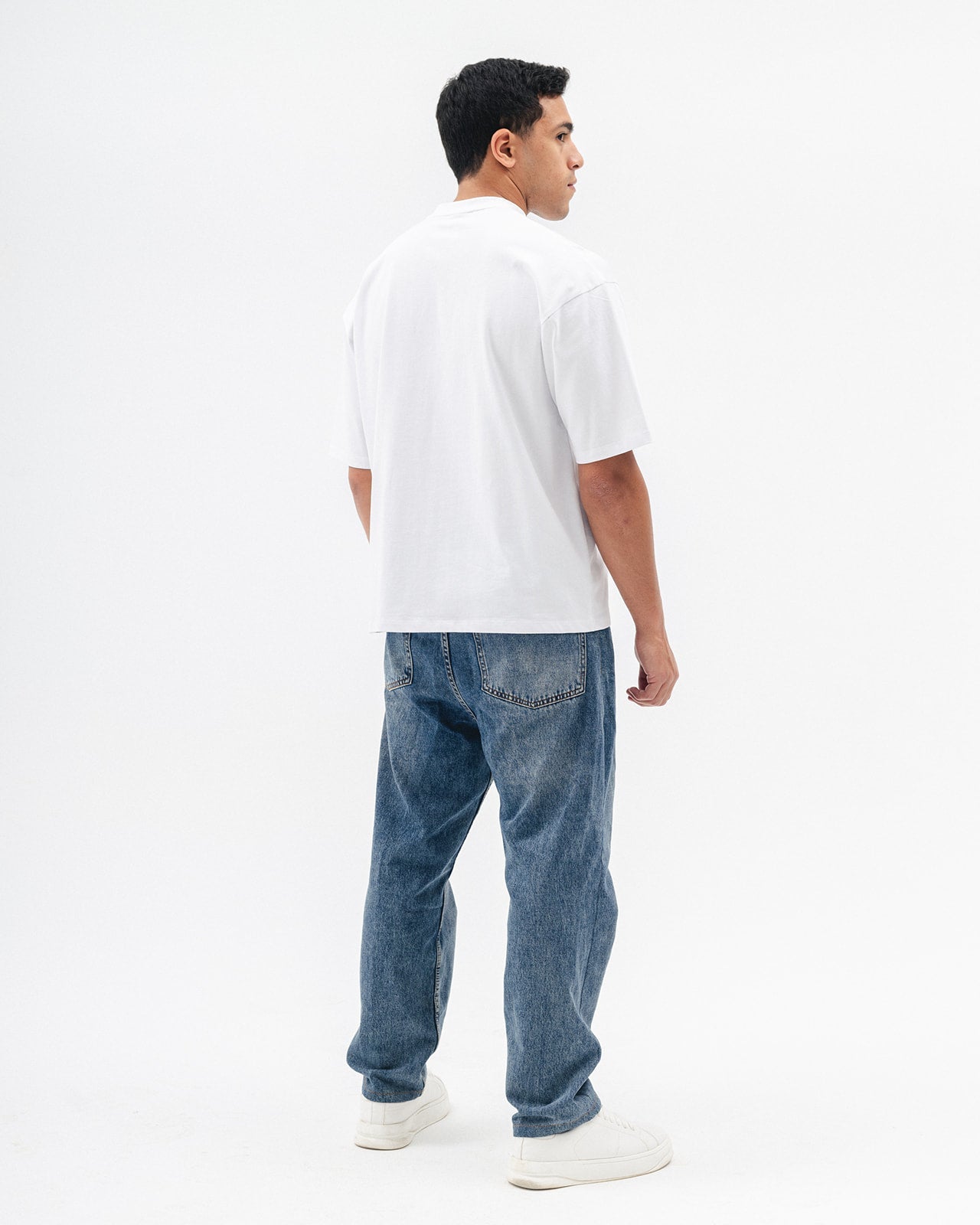 DNA Oversized Unisex Tee (White)
