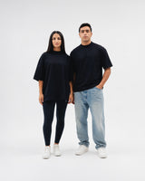 DNA Oversized Unisex Tee (Black)