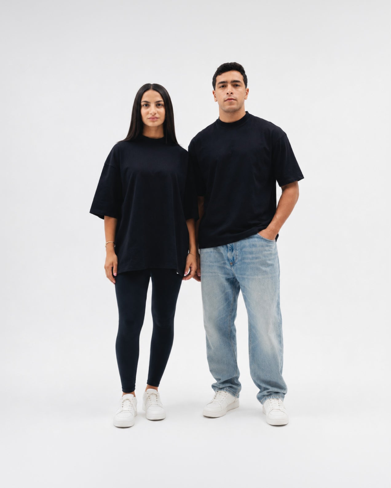 DNA Oversized Unisex Tee (Black)